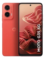 Smartphone Motorola Moto G35 5G 256GB, Tela 6.7 Com Superbrilho 120Hz, Câmera 50MP Com AI, NFC, e-SIM, Coral 