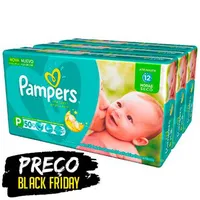 [Ricardo Eletro] Fralda Pampers Total Confort Mega P, M, G, GG, XG e XXG por R$ 80