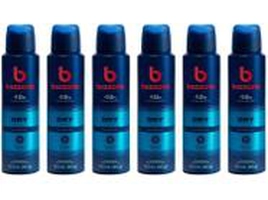 Kit Desodorante Antitranspirante Aerossol Bozzano 