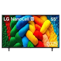 Smart Tv LG 55" NanoCell 4K Ultra HD WebOS 25 AI Magic Alexa 55NANO80ASA