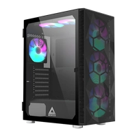 Gabinete Gamer Montech x3 MESH, Mid Tower, Black, ATX, 6 Fans, Vidro Temperado