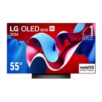[App] Smart TV 4K 55" LG OLED evo OLED55C4 com Processador a9 Ger7 AI, Painel 144Hz, Dolby Vision