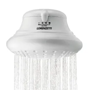 Chuveiro Lorenzetti Bella Ducha Ultra 4 Temperaturas Branca 5500W, 110V ou 220v
