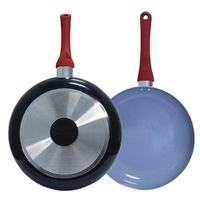 Frigideira Kitchen Revestimento cerâmica Antiaderente 20cm AL081 - Casambiente 