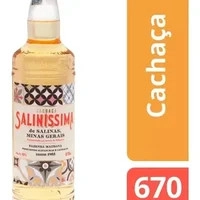 Cachaça Saliníssima Garrafa 670ml