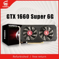 [BR] Placa de vídeo VEINEDA, GTX 1660 SUPER 6GB, 192bit, gddr6, 7000mhz, gpu, para nvidia geforce série, jogos remodelados