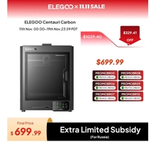 [Com cashback R$2904] Impressora 3D ELEGOO Centauri, FDM, 20000mm/s², 256x256x256mm