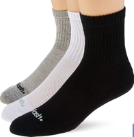 [PRIME] Kit 3 Pares De Meia Cano Medio, Mash, Masculino R$15