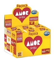 Paçoca Amor Arcor 30 Unidades 540g Amendoim