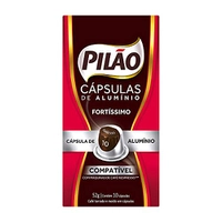 [Prime] Cápsulas de Café Espresso PILÃO c/10 Cápsulas 