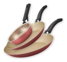 Conjunto De Frigideiras Antiaderente 3 Peças Nacional