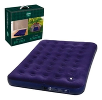 Colchão Inflável Casal c/ Bomba e Reparo Azul
