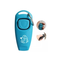 (+POR- R$16,87) Clicker 2 em 1 com Apito para Treinamento Pet