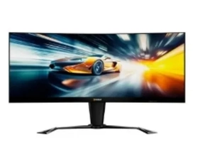 Monitor Gamer KBM! Gaming MG800 34" QHD, Ultrawide, 180Hz, 1ms, HDMI e DP, Adaptive Sync, 95% SRGB, Preto - KGMG80034PT