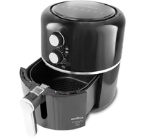 Fritadeira Air Fry Britânia Black Plus BFR13P 1500W 4,5 Litros 127V | R$240