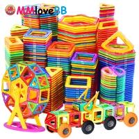 Blocos de Montar Magnéticos Tam. Grande 119pcs