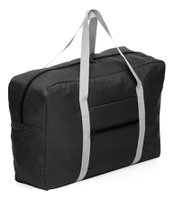 Bolsa Mala De Viagem Dobrável Impermeável Grande Preto