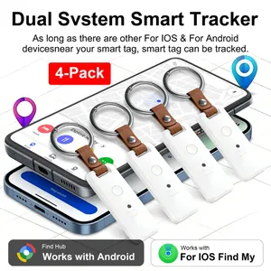 4-Pack rastreador inteligente anti-perda