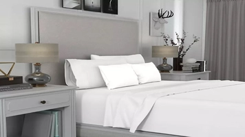 [Sam's Club] Jogo de Lençol 100% Algodão Egípcio com 625 Fios Sortido Casal Member's Mark