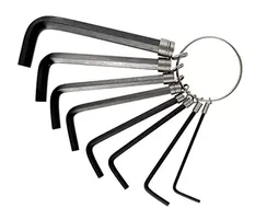 Jogo Chave Allen EDA Com 8 Peças 1 5 A 6 Mm Excellent