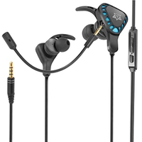 Headset Fone Gamer Celular P2 Pc Ps4 Ps5 Adamantiun Yari com Microfone Lives jogos chat video conferência intra auricular