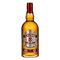 [2 unidades 89] Whisky Chivas Regal 12 anos Blended Escocês - 1 litro