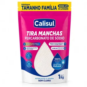Percarbonato Puro Tira Manchas Roupas Brancas