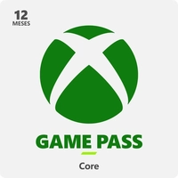 Gift Card Cartão Presente Xbox Game Pass Core - 12 Meses de Assinatura