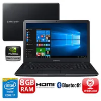 Notebook Samsung Core i7-5500U 8GB 1TB - R$2735