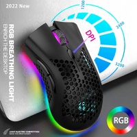 Mouse Sem Fio RGB BM600 