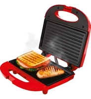 Sanduicheira E Grill 2 Em 1 Cor Vermelho Kian 220v