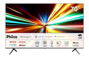 (Com Cashback Pelando R$2.938) Smart TV LED 70" Ultra HD Philco 4K PTV70G2SGSGB