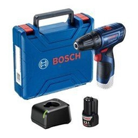 Parafusadeira e Furadeira de Impacto Bosch 12V com Bateria, Carregador e Maleta