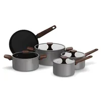 Conjunto Panelas Brinox Ceramic Life Nox 5 Peças
