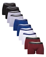 Kit 10 Cuecas Boxer Algodão Lupo