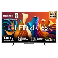 Smart TV 65 4K QLED Hisense Google TV HDR+ Alexa