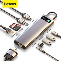 HUB USB-C Baseus 9/11 em 1 Dock para Macbook 
