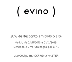 Cupom 20% off na Evino com Mastercard