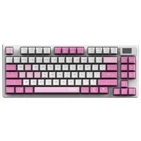 Por R$ 359: Teclado Mecânico MSI Gamer RGB Sem Fio Rosa | Pelando