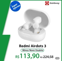 [NOVOS USUÁRIOS] Xiaomi Airdots 3 | R$ 114