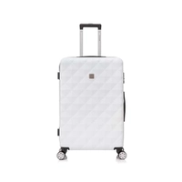 Mala de Viagem Madrid Rígida 360° Santino - ABEV501G (Branco) 47 x 32 x 75 cm
