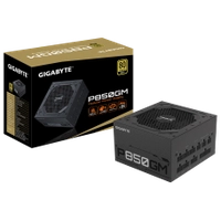 Fonte Gigabyte P850GM 850W, 80 Plus Gold, Full Modular, PFC Ativo, GP-P850GM