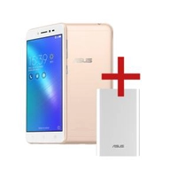 Zenfone Live Dourado + CARREGADOR PORTÁTIL ZenPower Prata