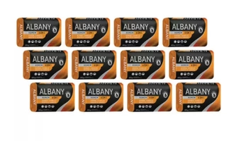 Sabonete em Barra Hipoalergênico Albany - Homen Laranja 4 em 1 85g 12 Unidades