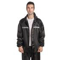 Capa Chuva Moto Impermeavel PVC Capuz 100% PVC L