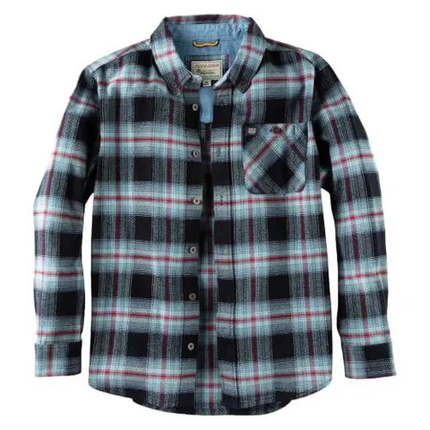 Camisa Clássica Masculina Xadrez Céu Noturno Field & Stream - Tamanho GG