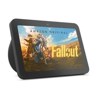 Echo Show 8 (Última geração) | Smart display com áudio espacial, hub de casa inteligente e Alexa | Cor Preta e Branca