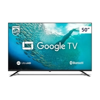 Smart TV 50" Philips 4K UHD Google TV HDR Voice