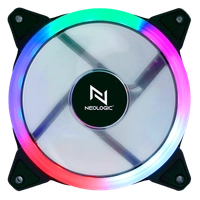 Cooler Neologic Gamer Rainbow 12cm 5 cores | Shopinfo