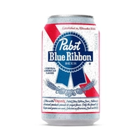 Cerveja Pabst Blue Ribbon American Lager Lata 350ml | R$2,99